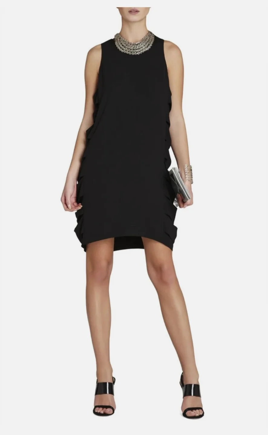 Black Sleeveless Dress image indicator(3)