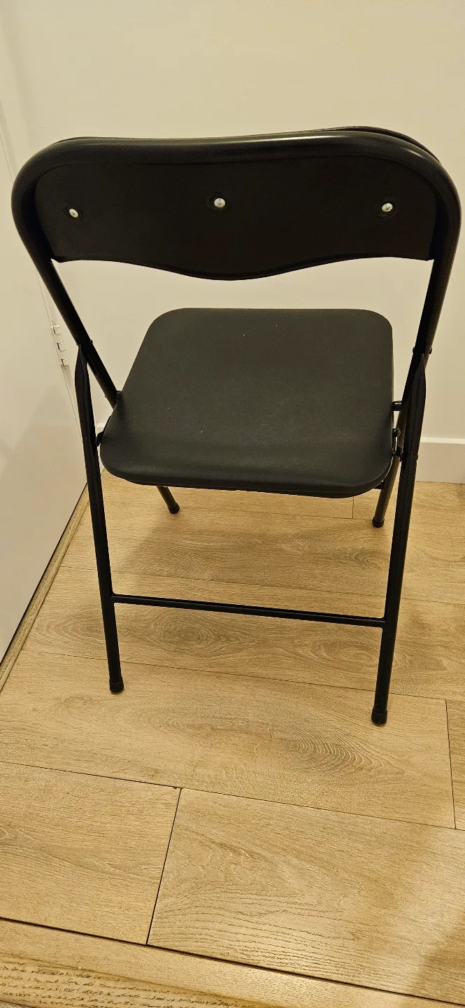 Black Folding Chair ( 4 chairs) image indicator(3)