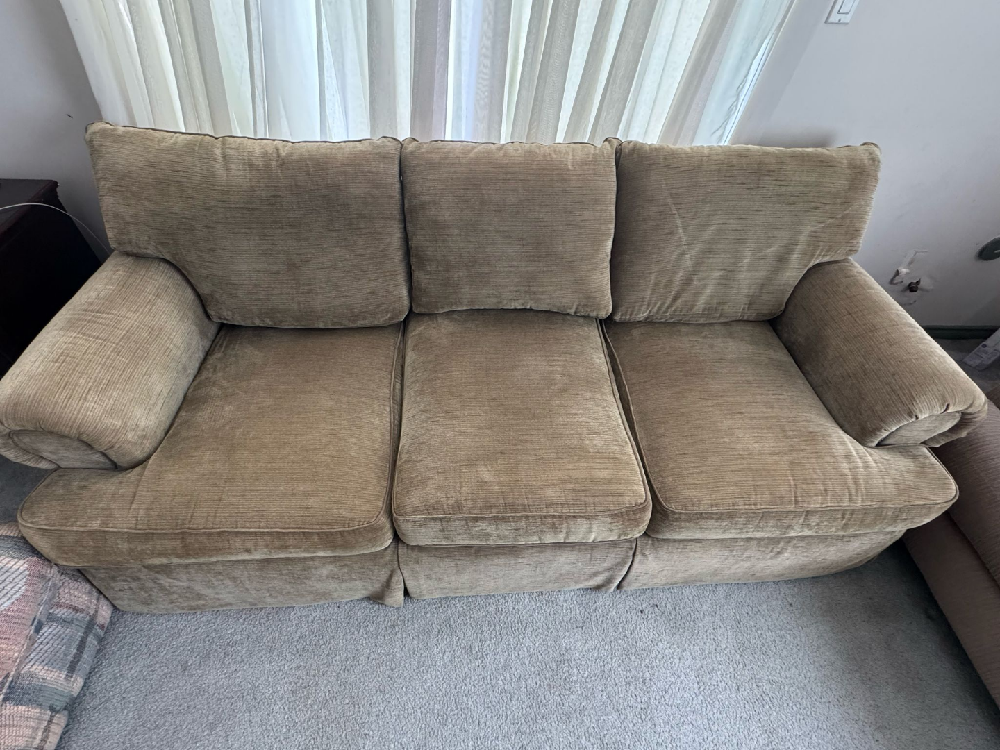 Olive Three-Seat Sofa - photo 2