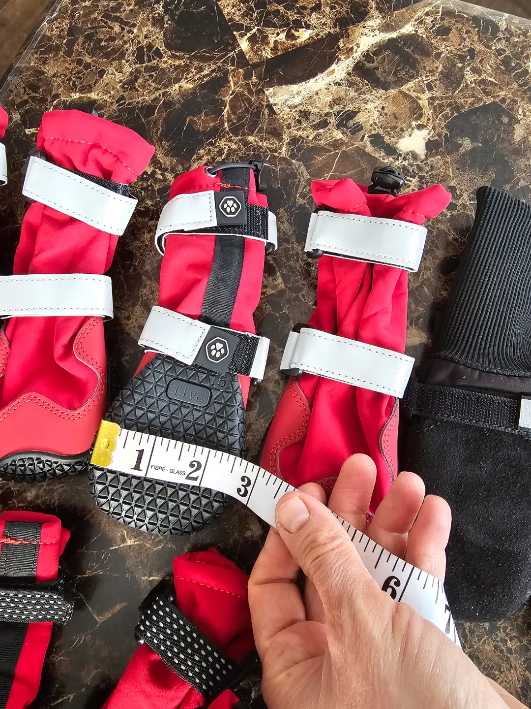 (New) Dog Boots size in pictures (price between $15 to $25) image indicator(7)