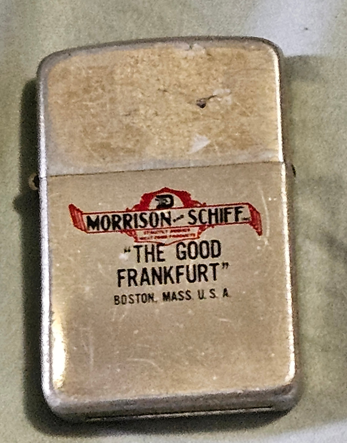Vintage Morrison-Schiff Park Lighter Advertising