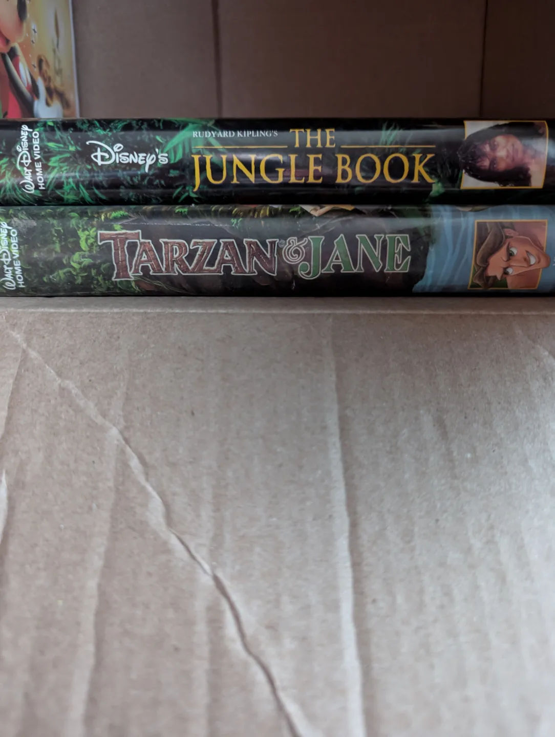 The Jungle Book & Tarzan and Jane vhs thumbnail