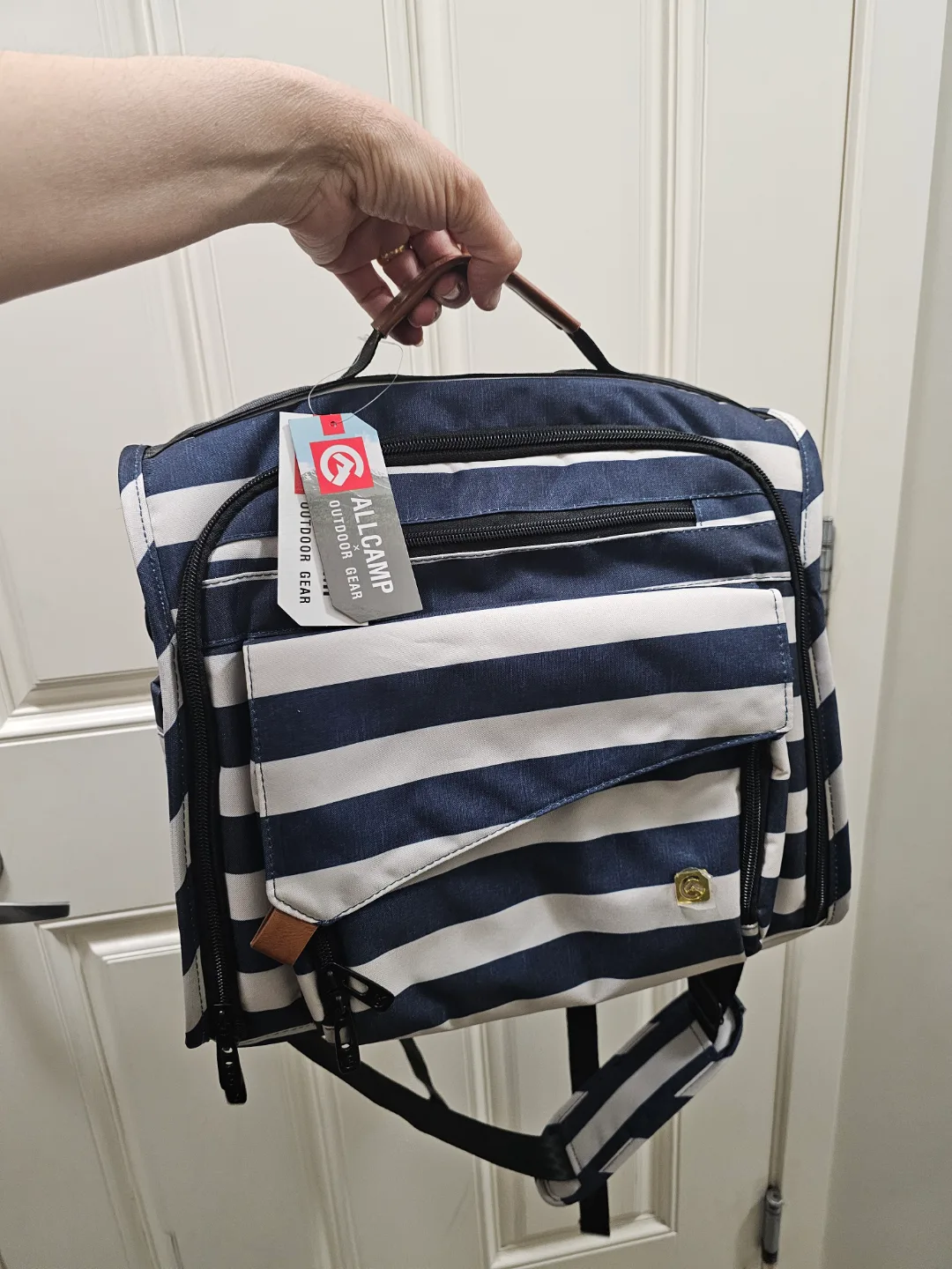 ALLCAMP Diaper Bag Large, Support Baby Stroller, .. image indicator(10)