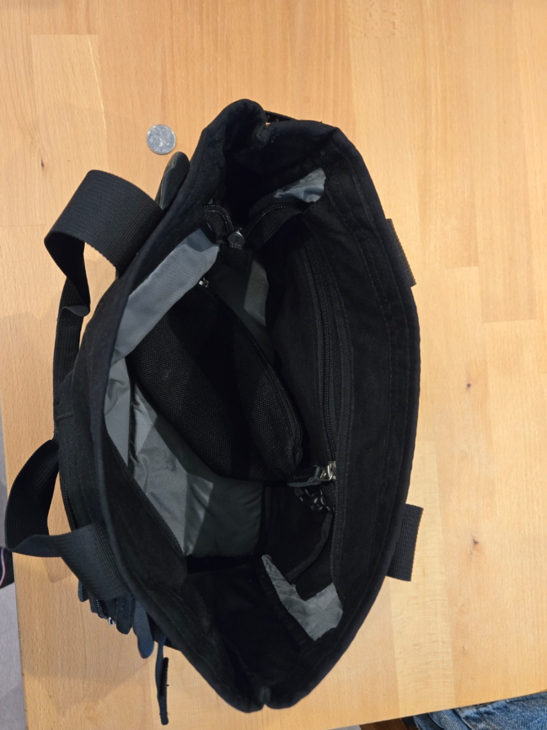 Eastpak Black Canvas shoulder Handbag - photo 3