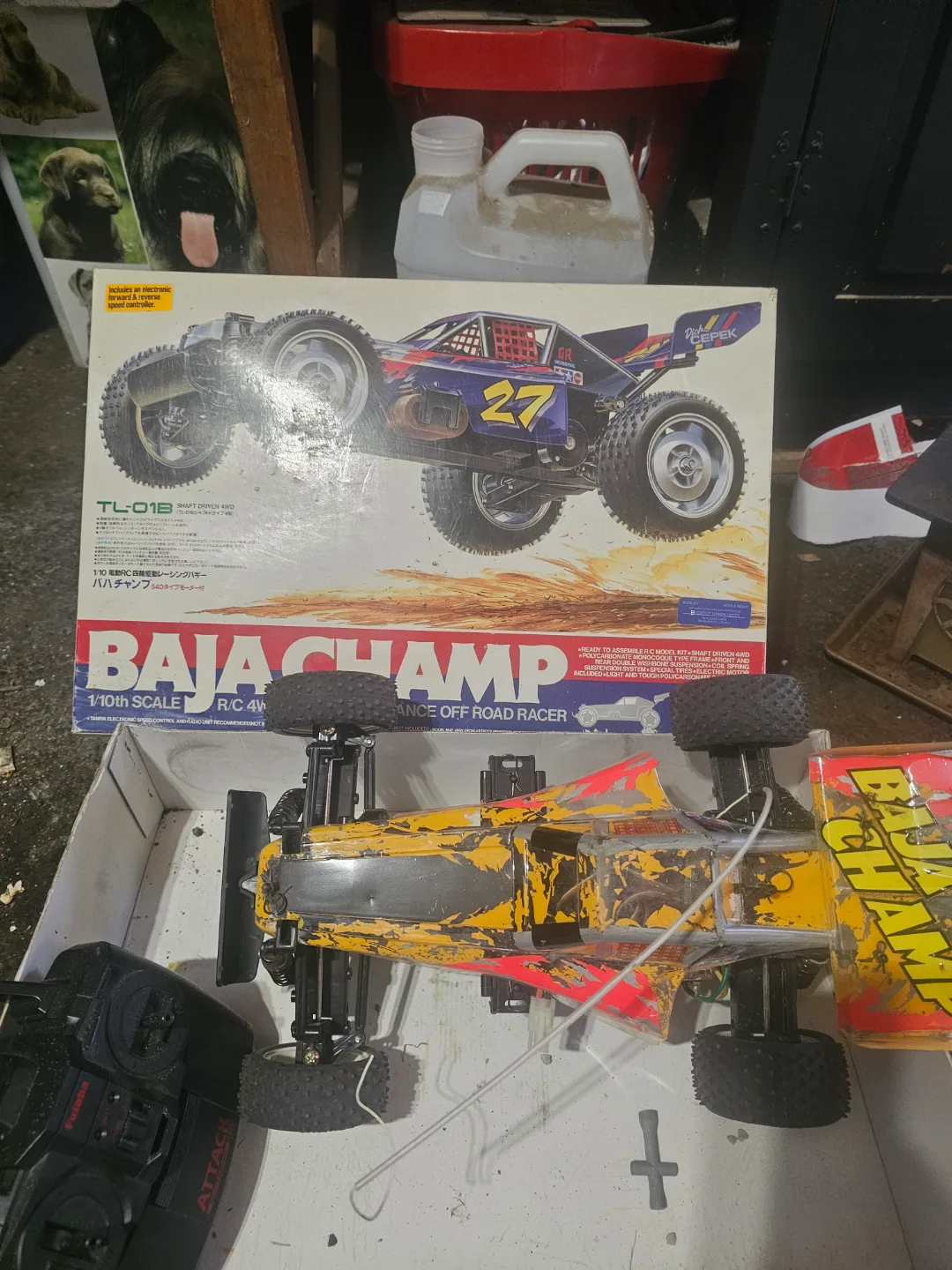 Vintage Baja Champ TL-018 1/10 Scale R/C 4WD Off-Road Racer thumbnail