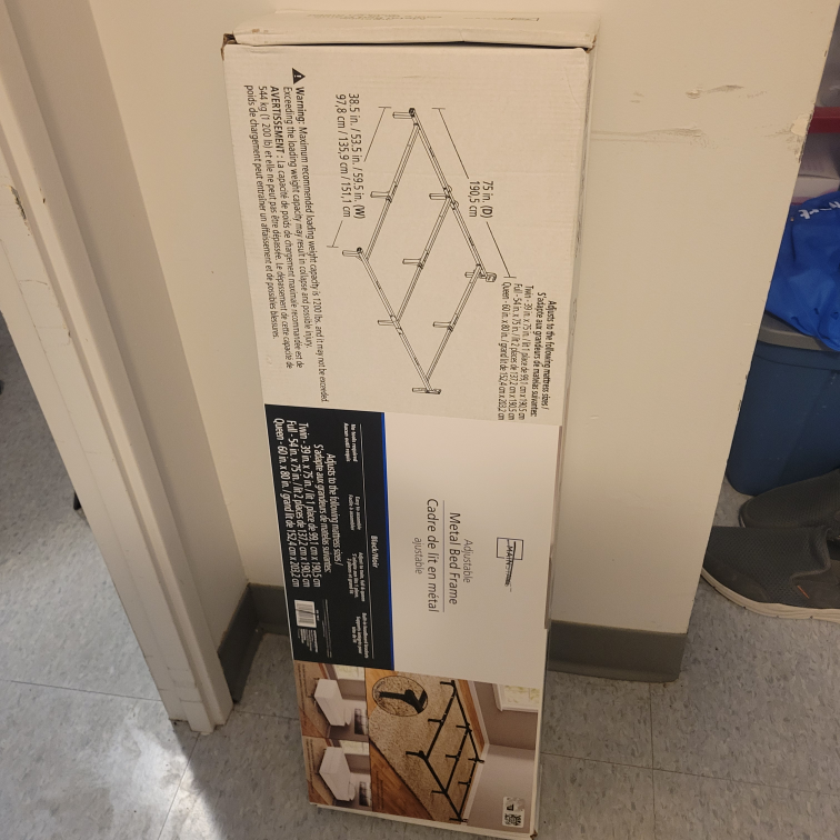Adjustable Metal Bed Frame