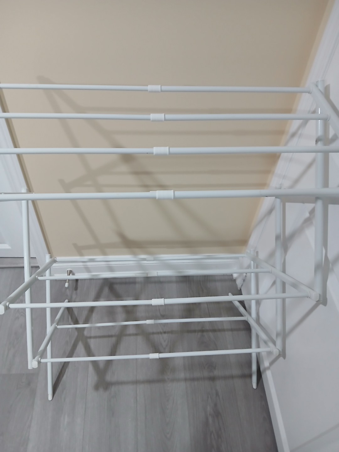 White Foldable Drying Rack - photo 3