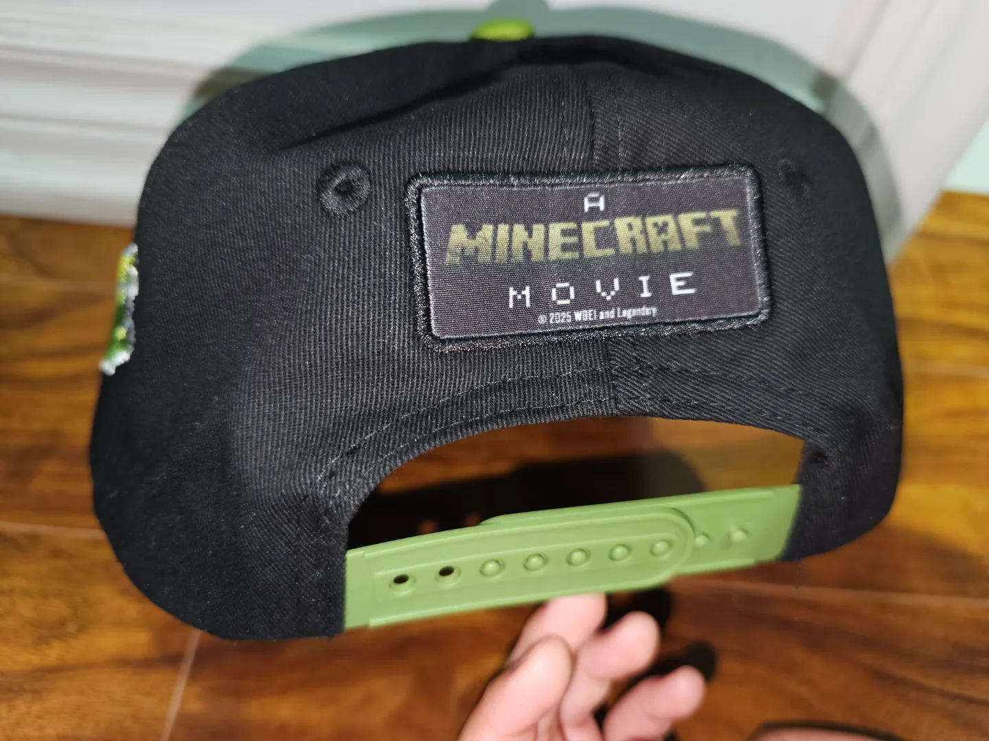 Minecraft Movie Blue Jays Creeper Snapback Hat image indicator(3)