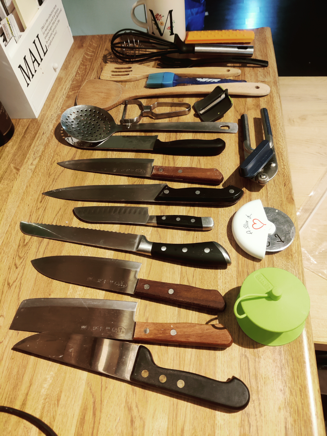 Kitchen Utensil Bundle - Knives, Spoons, Whisk & More!