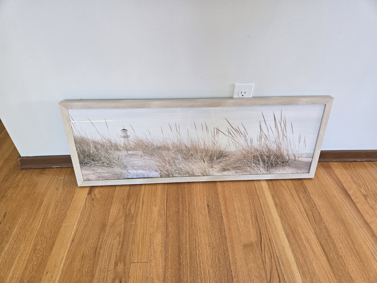 Long Beach Scene Framed Print
