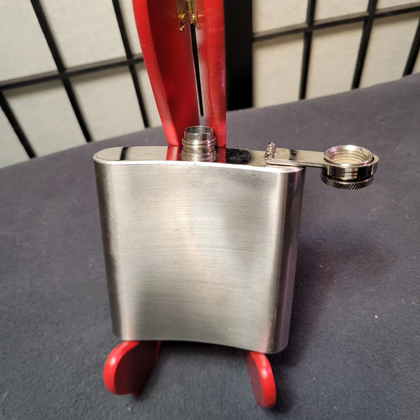 Stainless Steel Hip Flask - 6oz - Funny Saying image indicator(5)