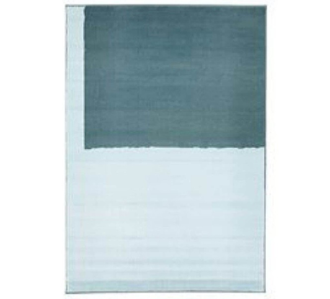 IKEA Stillebak Rug, Low Pile, Blue