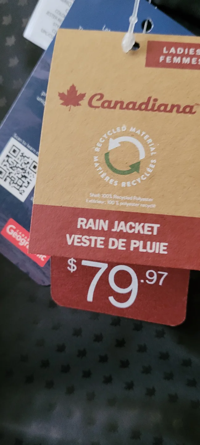 Candiana, National Geographic Women's red hooded jacket. image indicator(9)