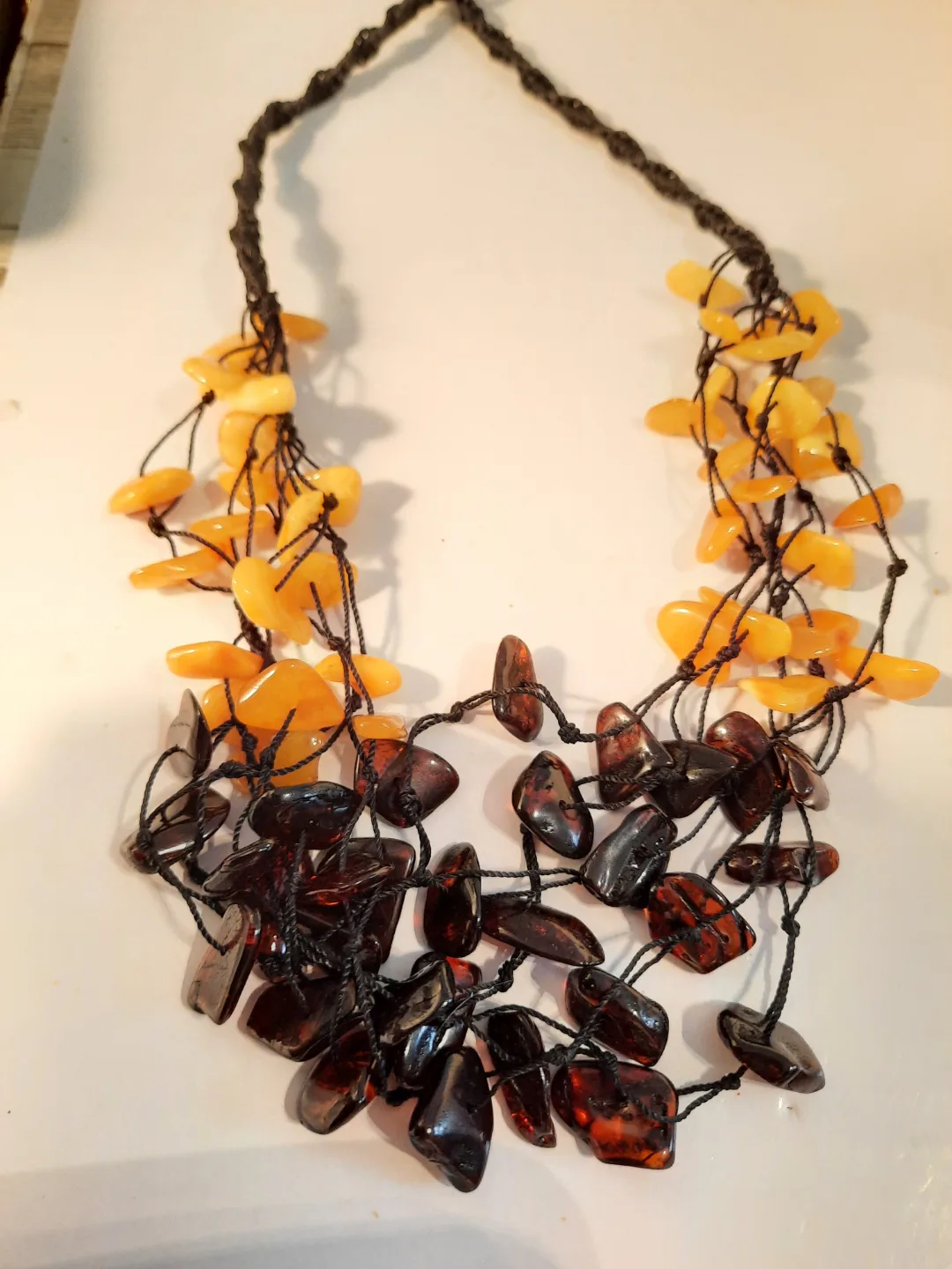 Amber Statement Necklace thumbnail
