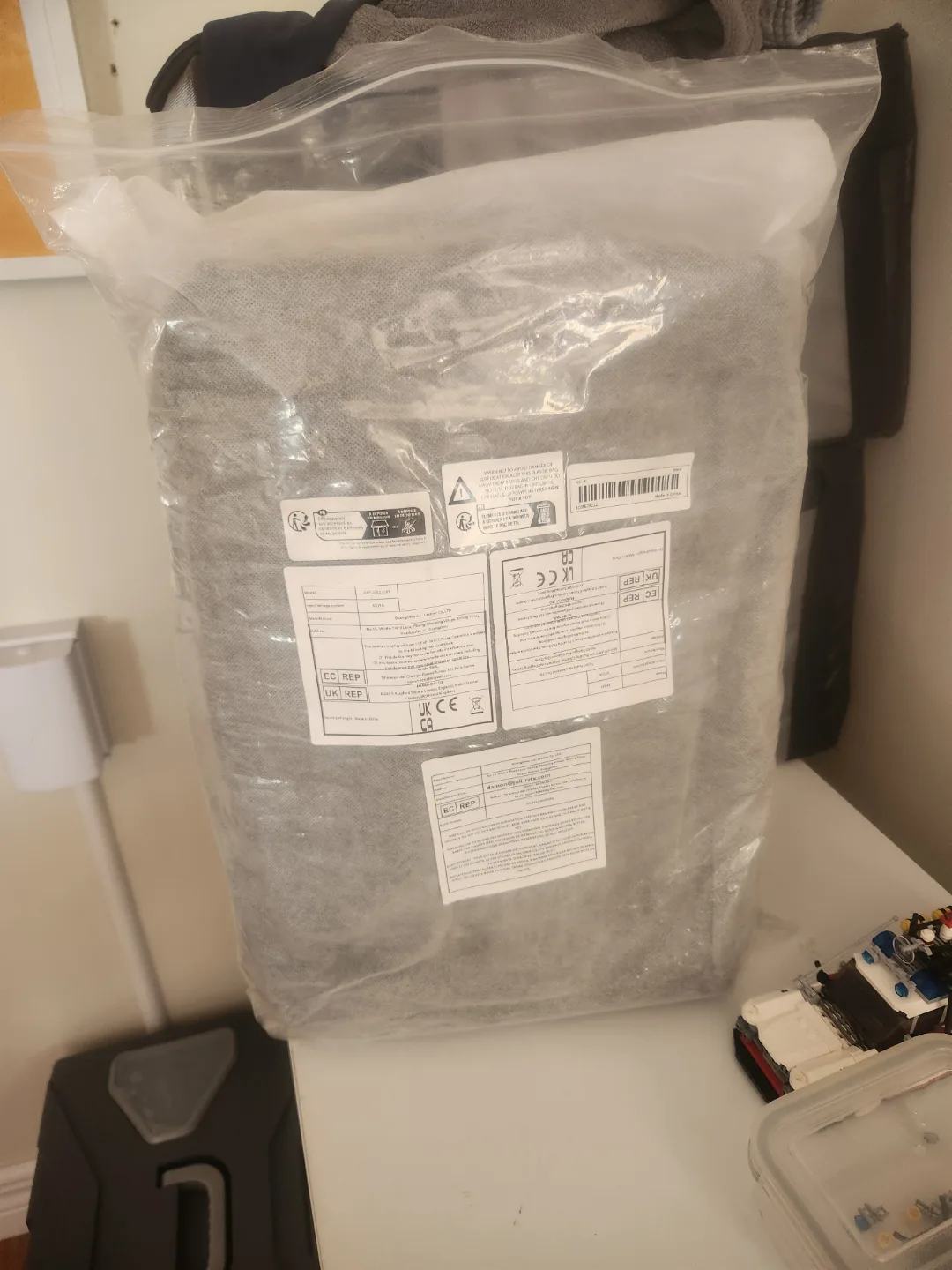 Black Expandable Travel Backpack image indicator(6)