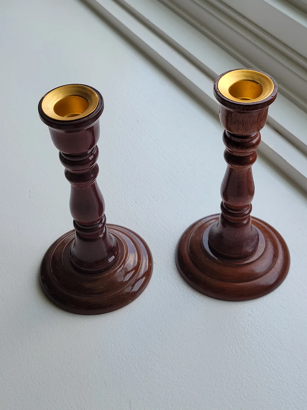 Vintage Wood Candle Holders. weddings. Candlesticks. see prices image indicator(7)