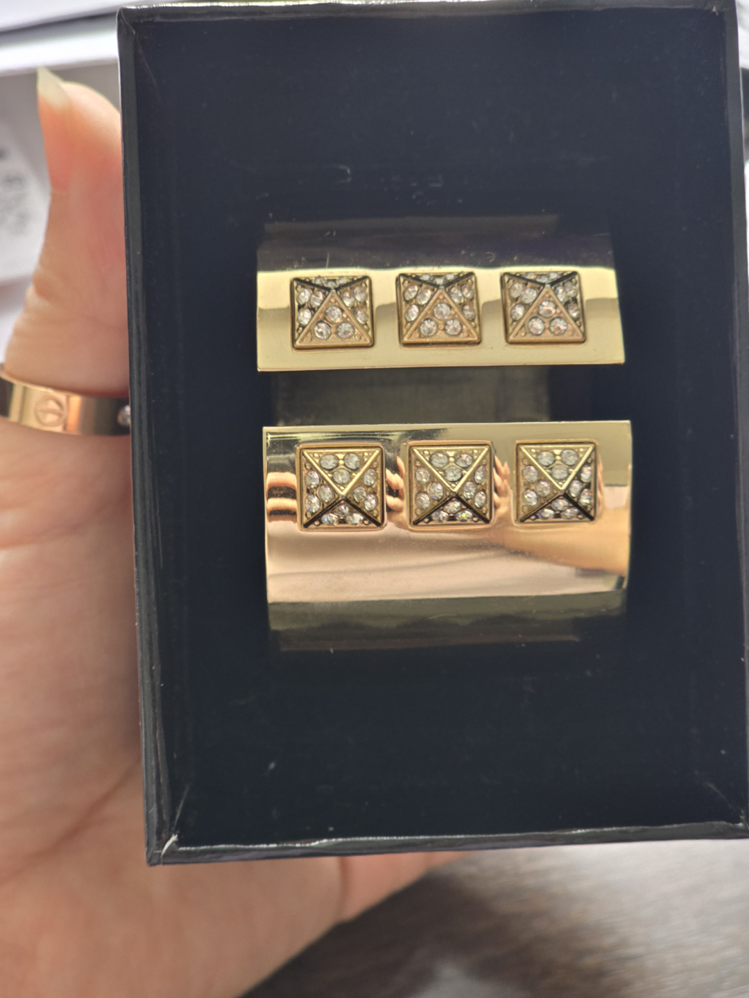 Victoria's Secret Gold Cuff Bracelet