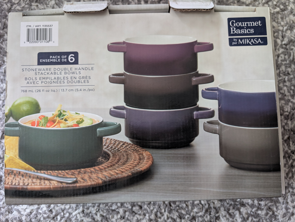 Gourmet Basics by Mikasa Stackable Bowls