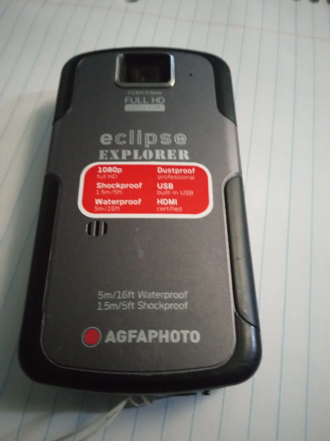 AgfaPhoto Eclipse Explorer HD Camcorder image indicator(4)