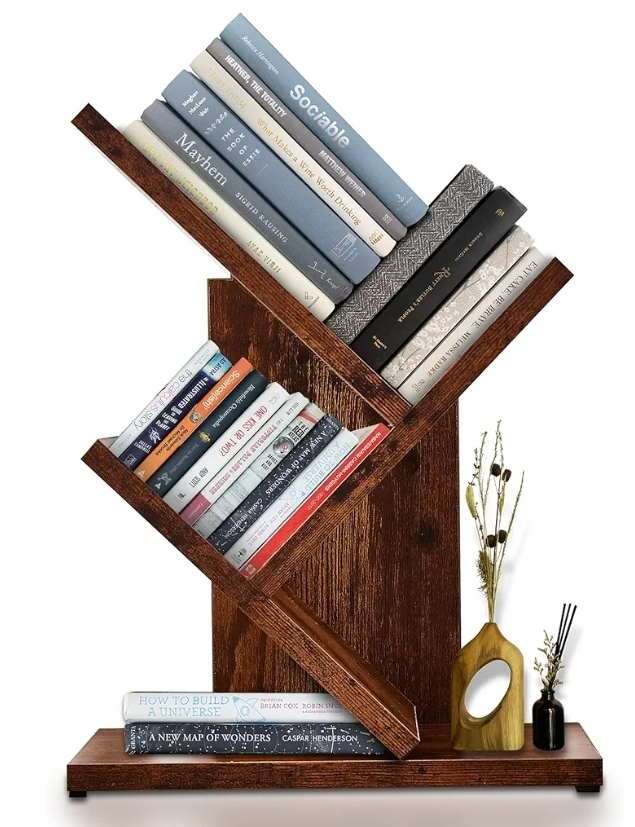 Tree Book Shelf - Dark Brown