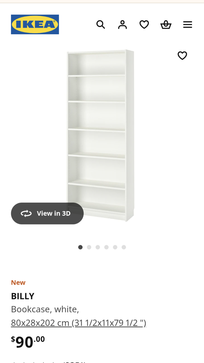 Ikea Billy Bookshelf - photo 4