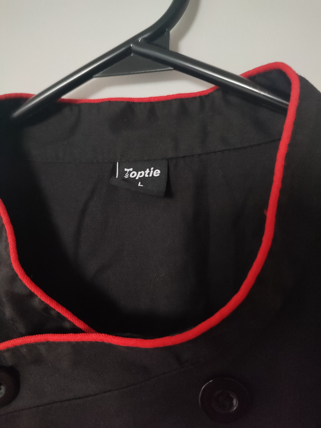 Men's Black Chef Jacket and Vest Set - photo 2
