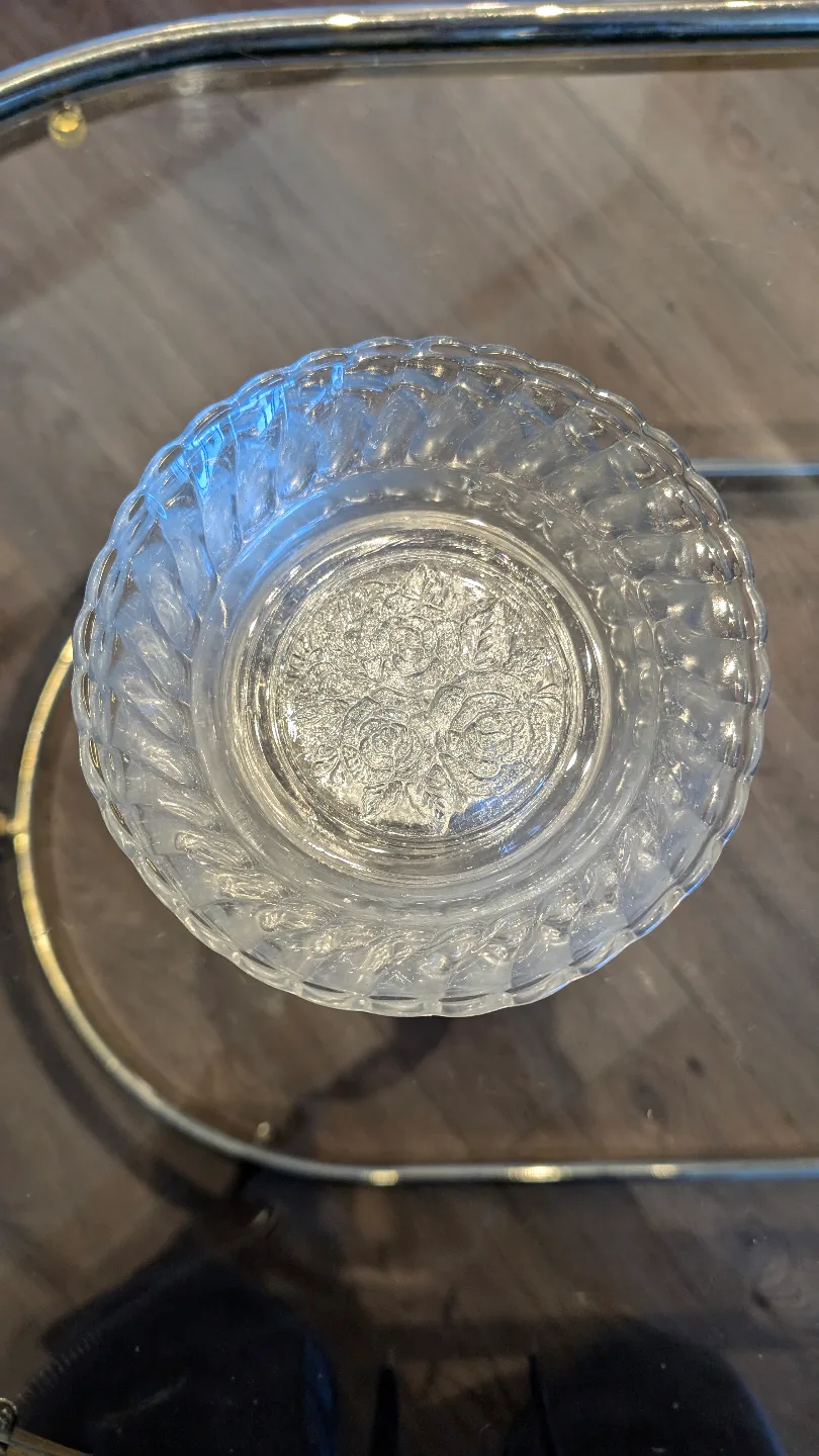 Set of 5 Vintage Rose Dessert Bowls image indicator(3)