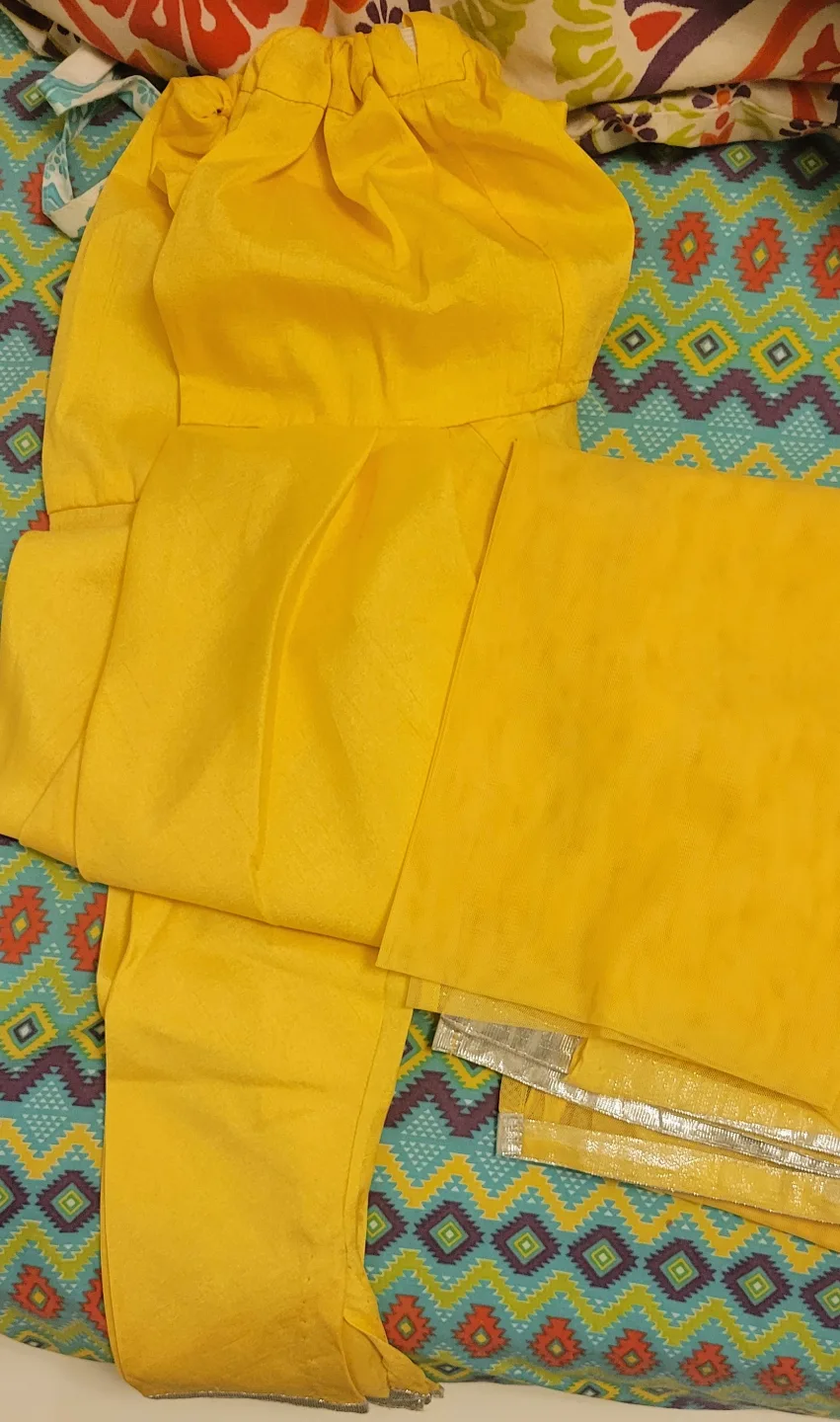 Yellow Salwar Kameez small image indicator(5)