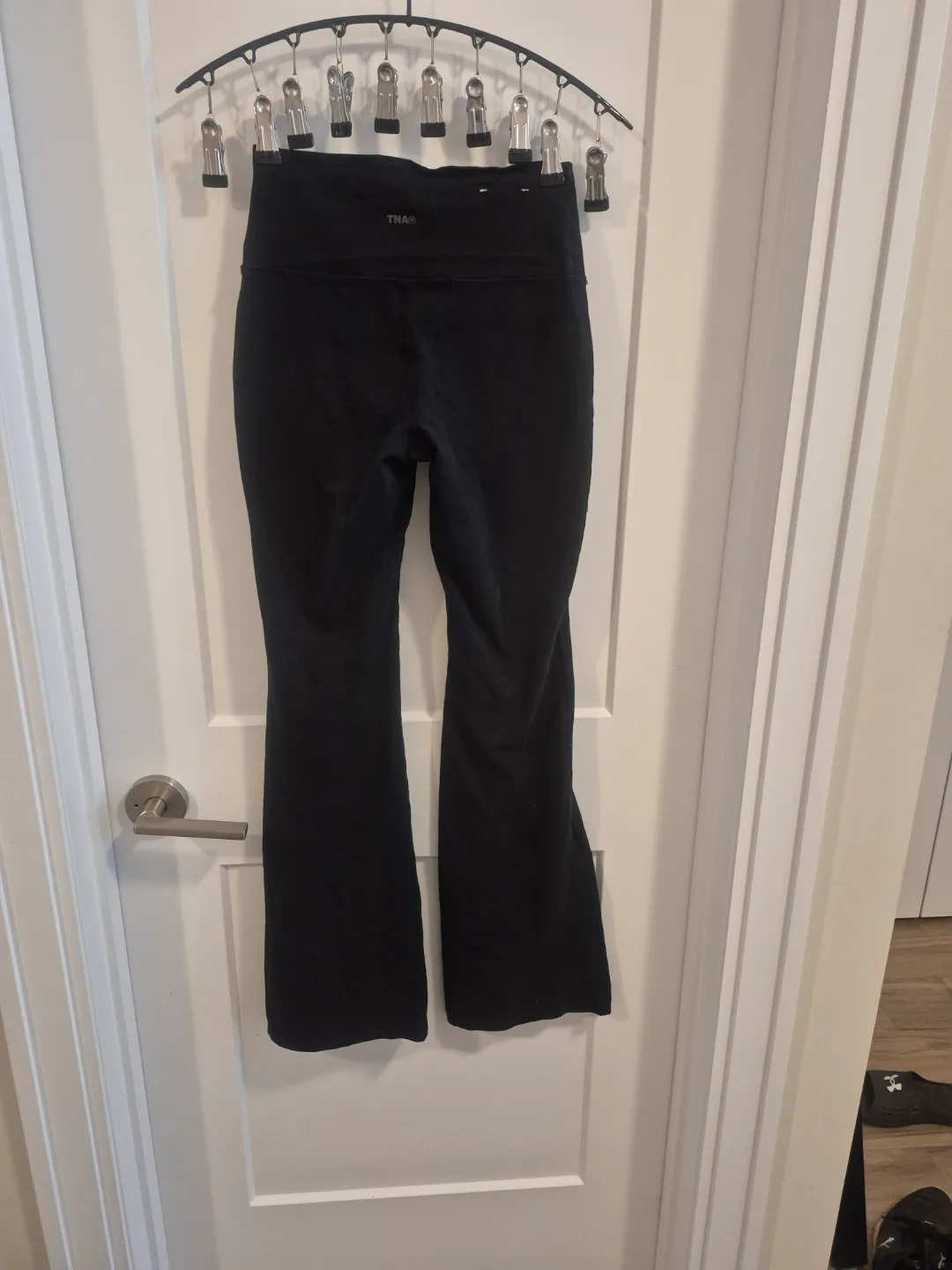 TNA Black Flare Yoga Pants thumbnail