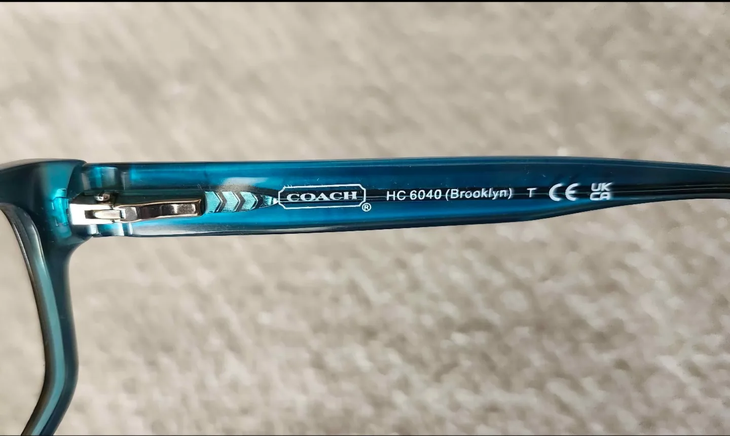 Coach prescription glasses. Only few months old and gently used. image indicator(4)