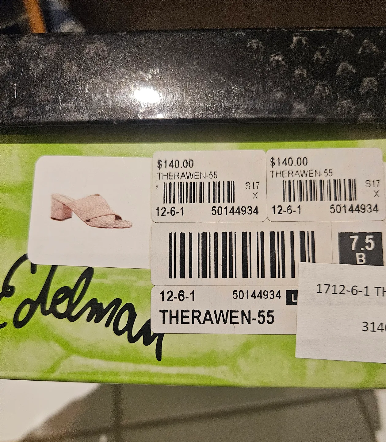 Sam Edelman Therawen Blush Pink Suede Block Heel Mules image indicator(4)