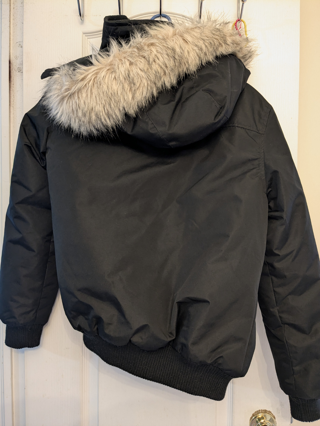 Thick Black Winter Coat/ Jacket - size Medium - photo 3