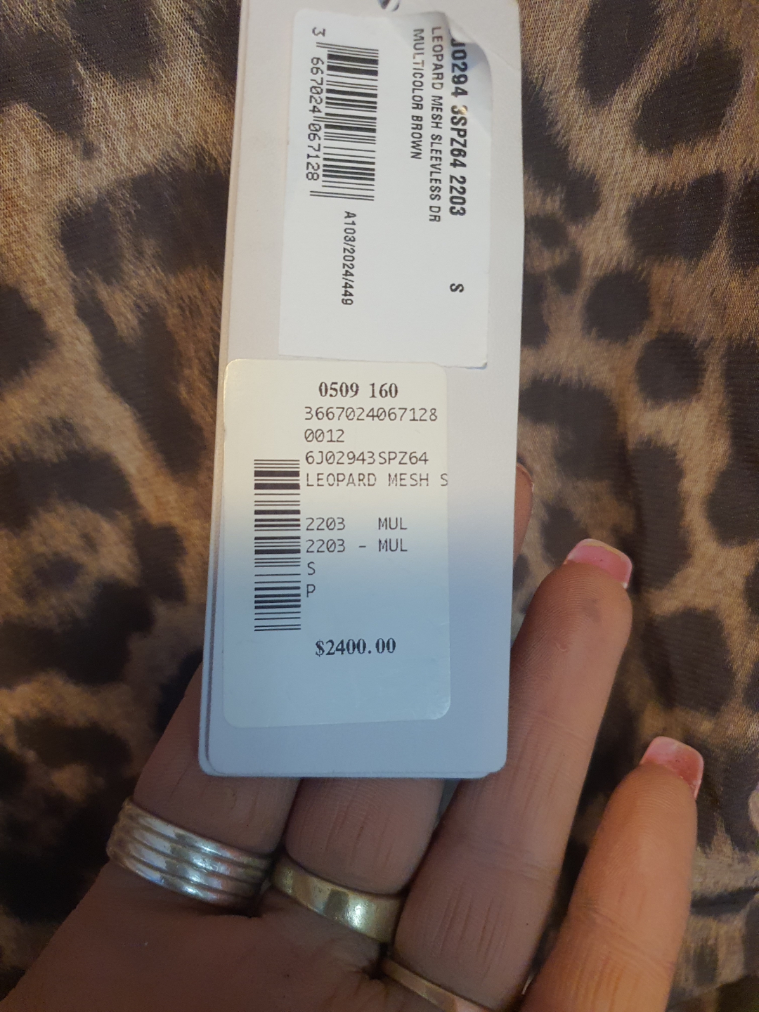 Stella McCartney Leopard Print Sleeveless Midi Dress - photo 3