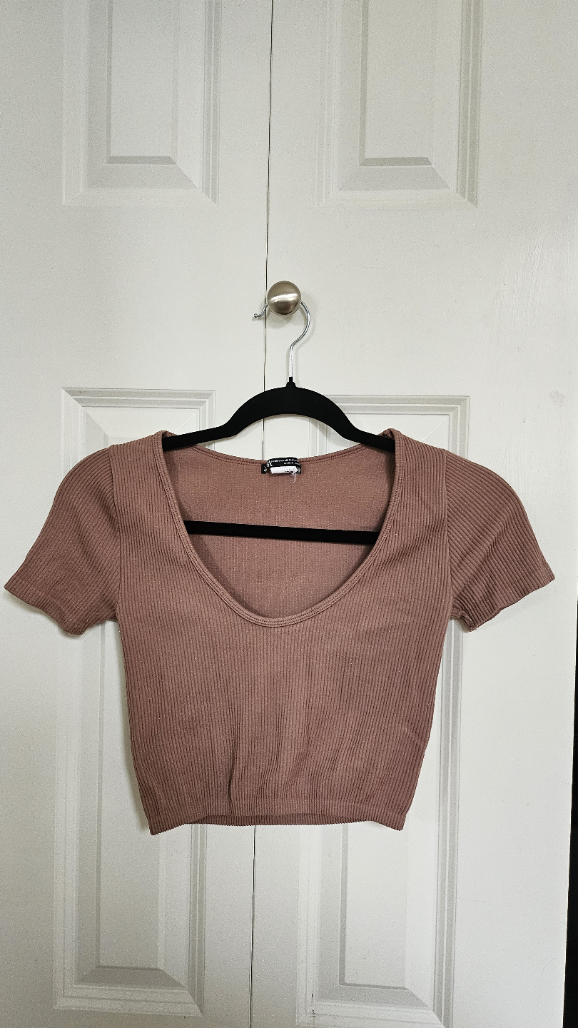 TNA, GARAGE, ARDENE, ZARA, HM. Lot of 5 Ribbed Crop Tops - photo 4