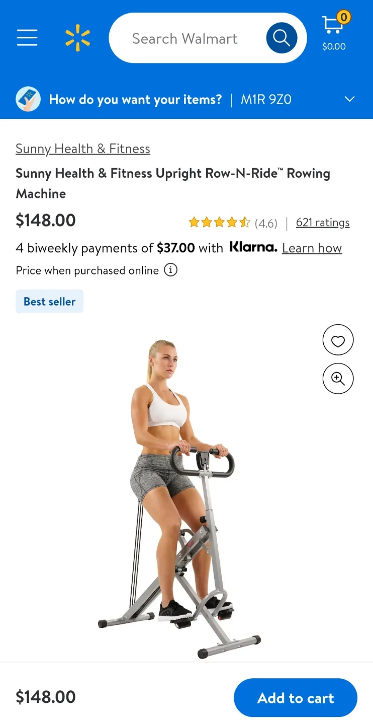 Body Rider Exercise Machine (Sunny Health & Fitness Row-N-Ride) image indicator(5)
