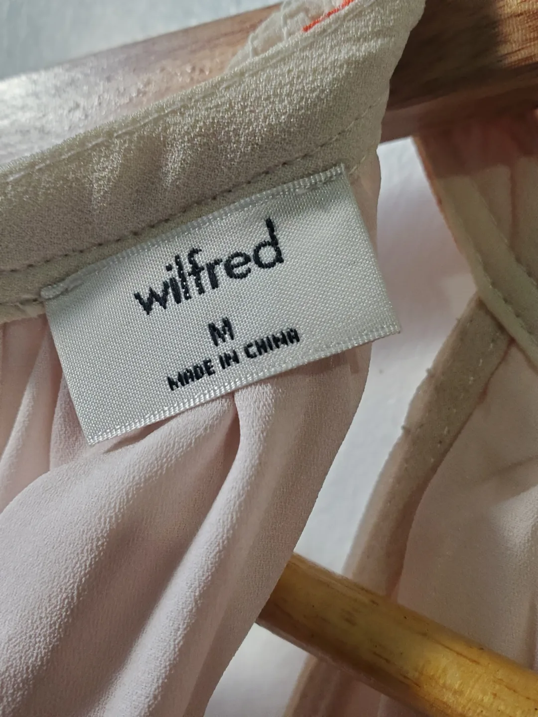 Wilfred  Size M Floral Mini Dress image indicator(4)