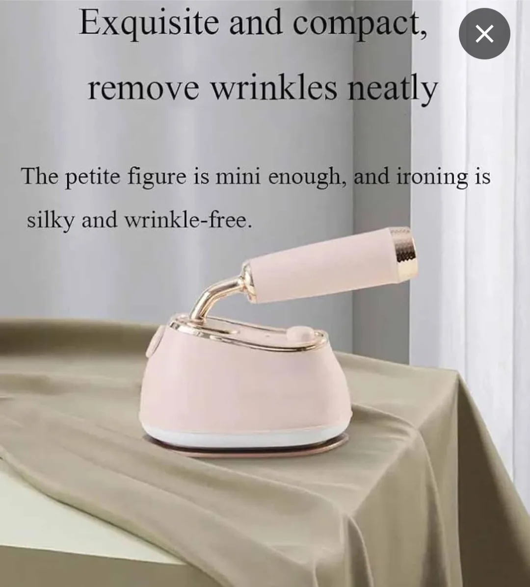 Mini Handheld Ironing Machine, Delicate Steam, ... thumbnail