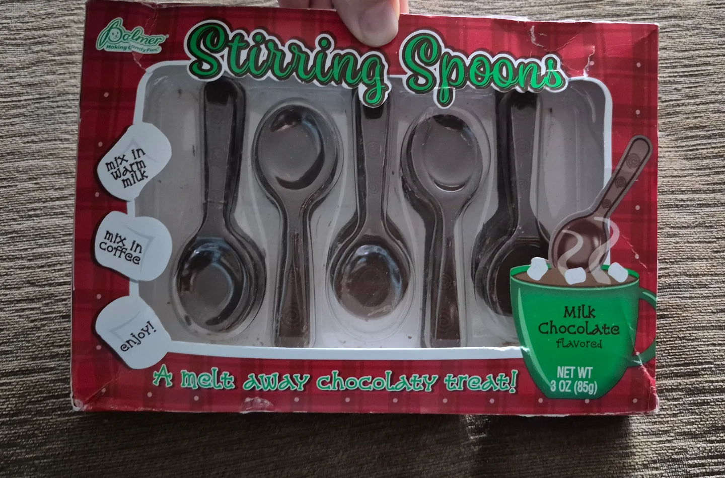 Chocolate Stirring Spoons - Milk Chocolate Flavoured 🧡 thumbnail