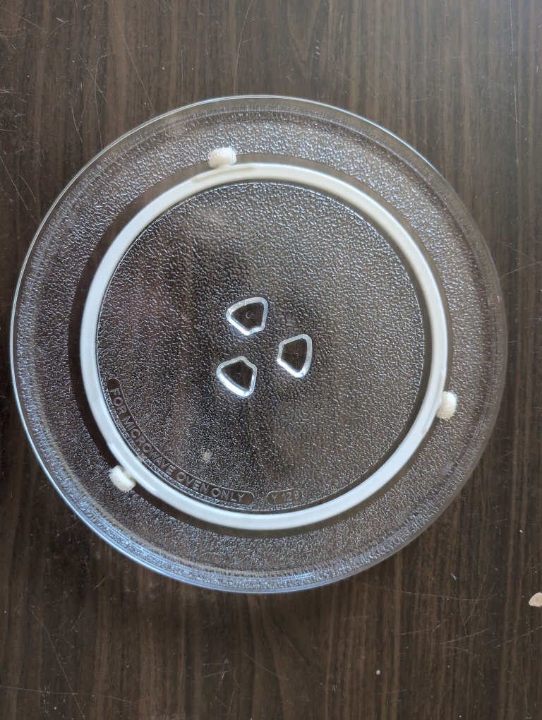 Microwave Glass Turntable Plate with ring
