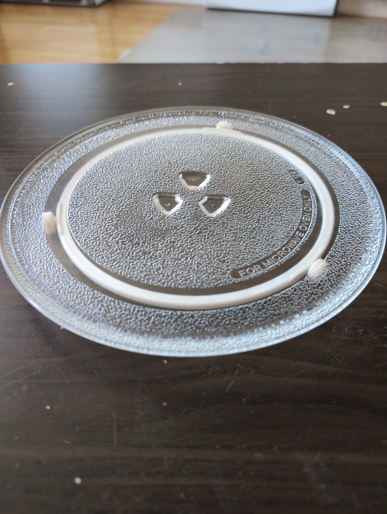 Microwave Glass Turntable Plate with ring - photo 2