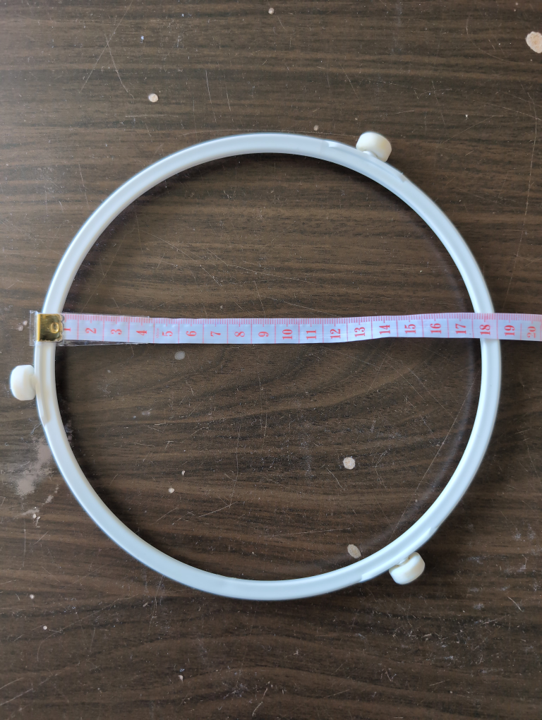 Microwave Glass Turntable Plate with ring - photo 4