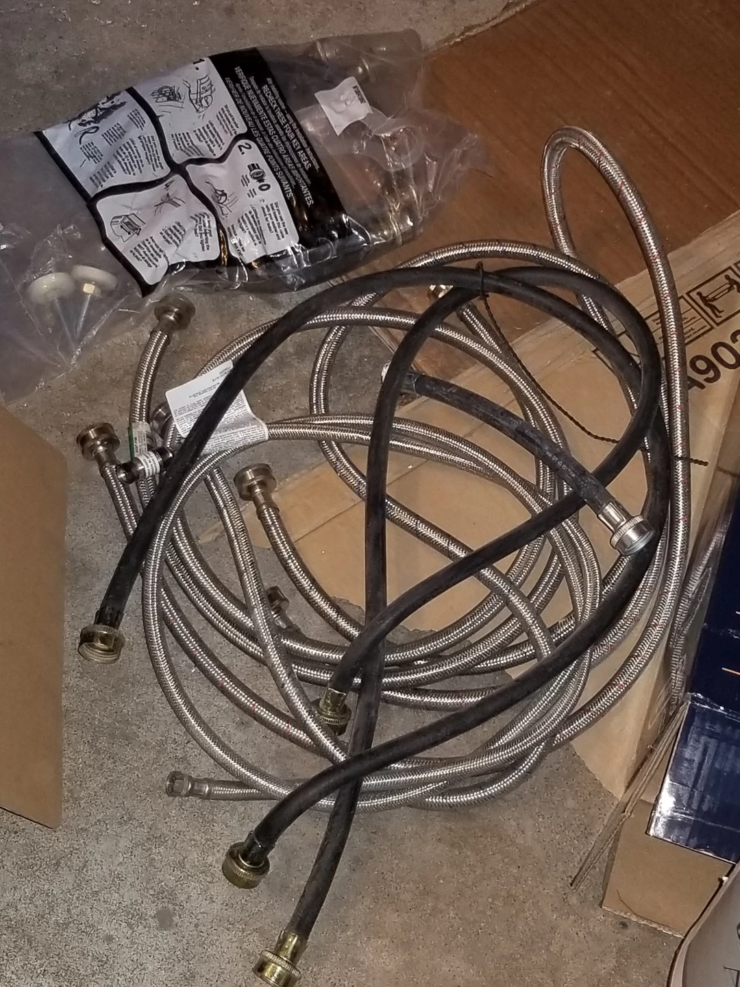 Stainless Steel Braided Washer Water Supply Lines