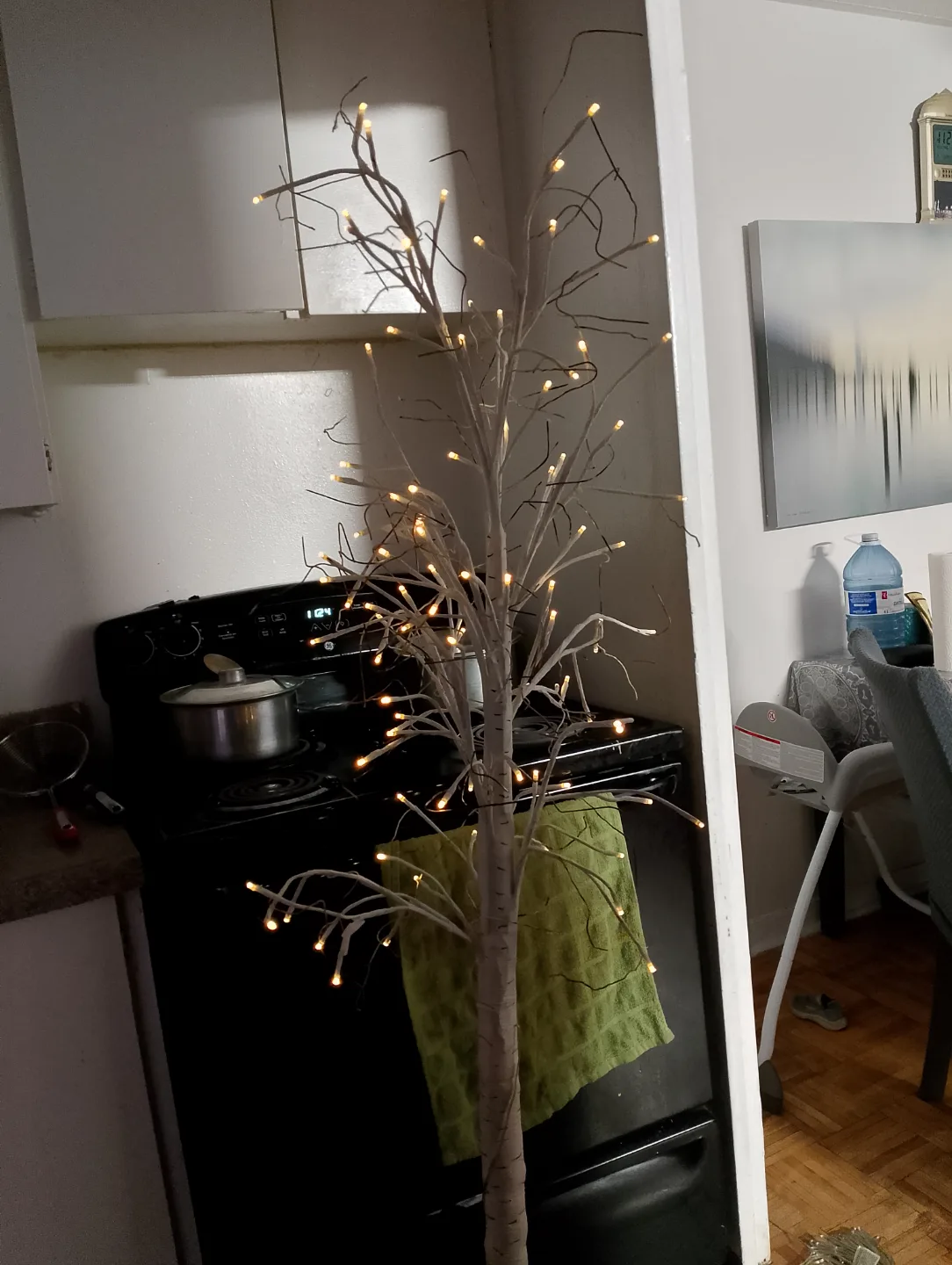 Moving sale LED Birch Tree Light image indicator(2)