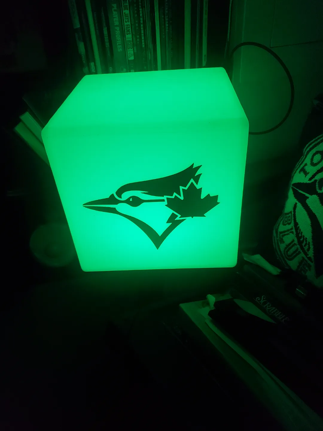 Toronto Blue Jays LED Cube Lamp image indicator(4)