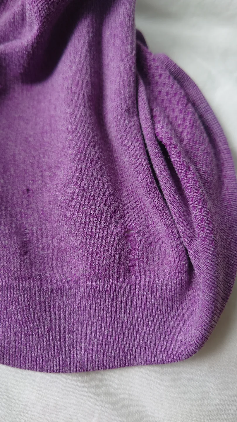 Lululemon Purple Racerback Tank Top image indicator(4)