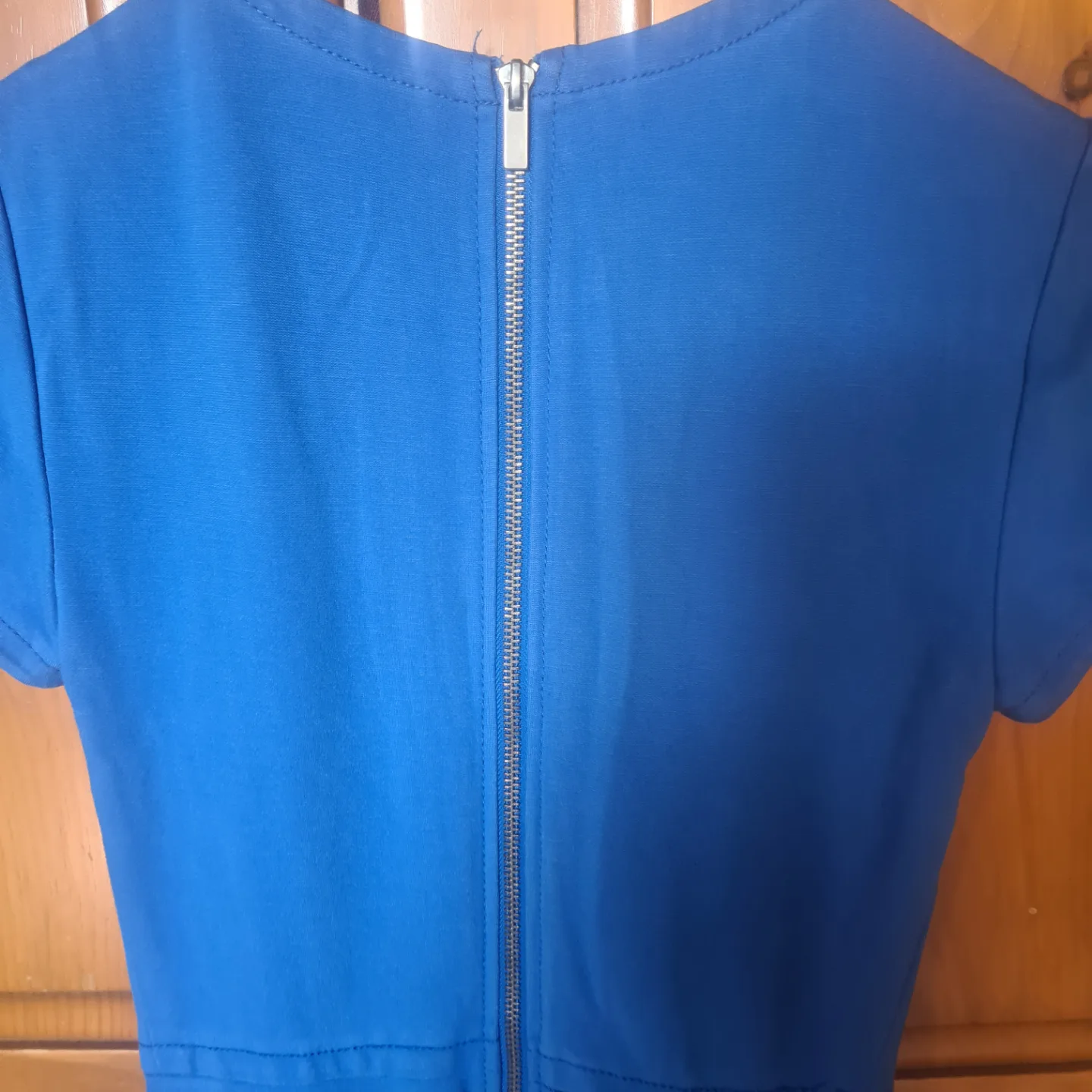 Diane von Furstenberg Blue Fit and Flare Dress 🧡 image indicator(5)