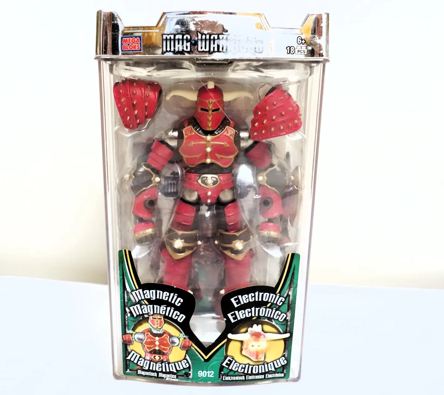 🧡 NEW Mega Bloks Mag Warriors Action Figure 💛 thumbnail