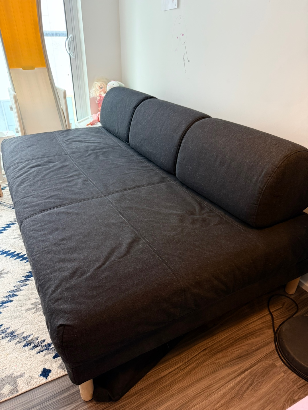 IKEA Sofa Bed - Black - photo 4