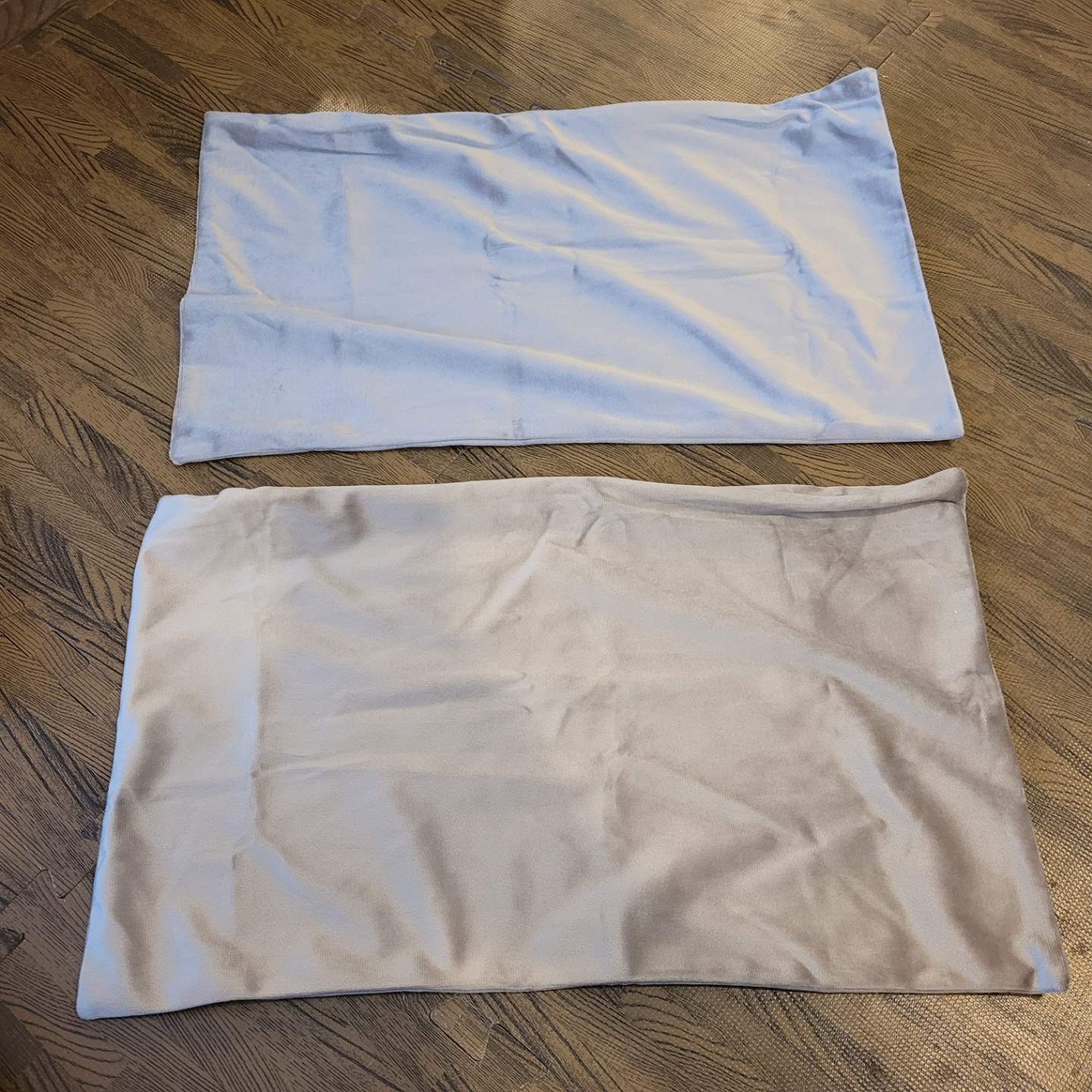 Four Light Coffee Velvet Pillowcases