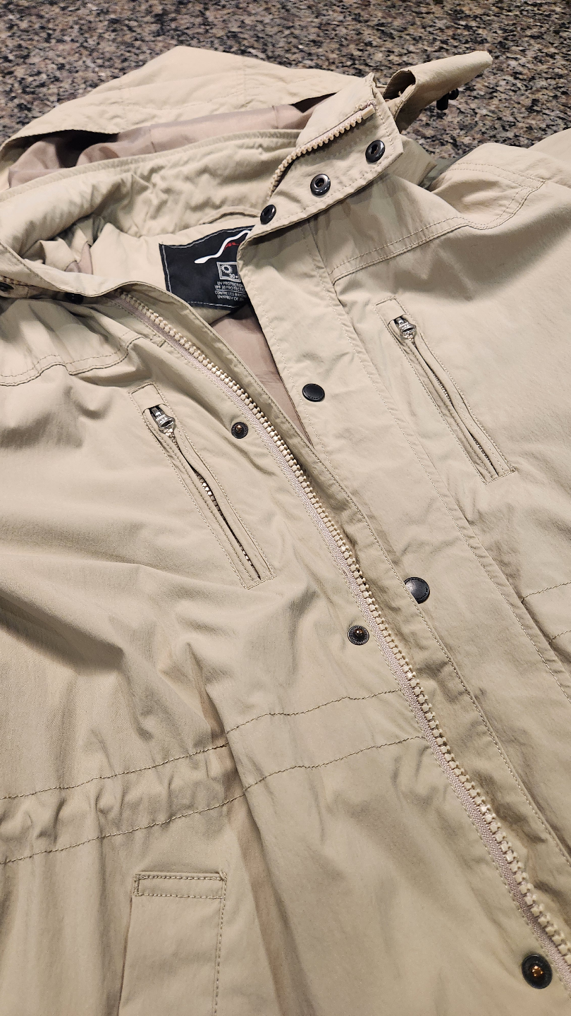 Alpinetek Women's Size M Beige Lightweight Jacket - photo 3